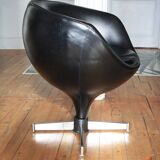 Luna armchair by Pierre Guariche for Meurop, swivel