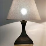 Pair of Postmodern Brass Table Lamps by Montagna Grillo and Tonello, Italy