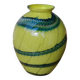 Two-tone blown glass vase, 70s