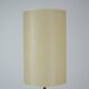 Lampadaire en teck de style mid-century moderne avec abat-jour en fibre de verre, années 1960.