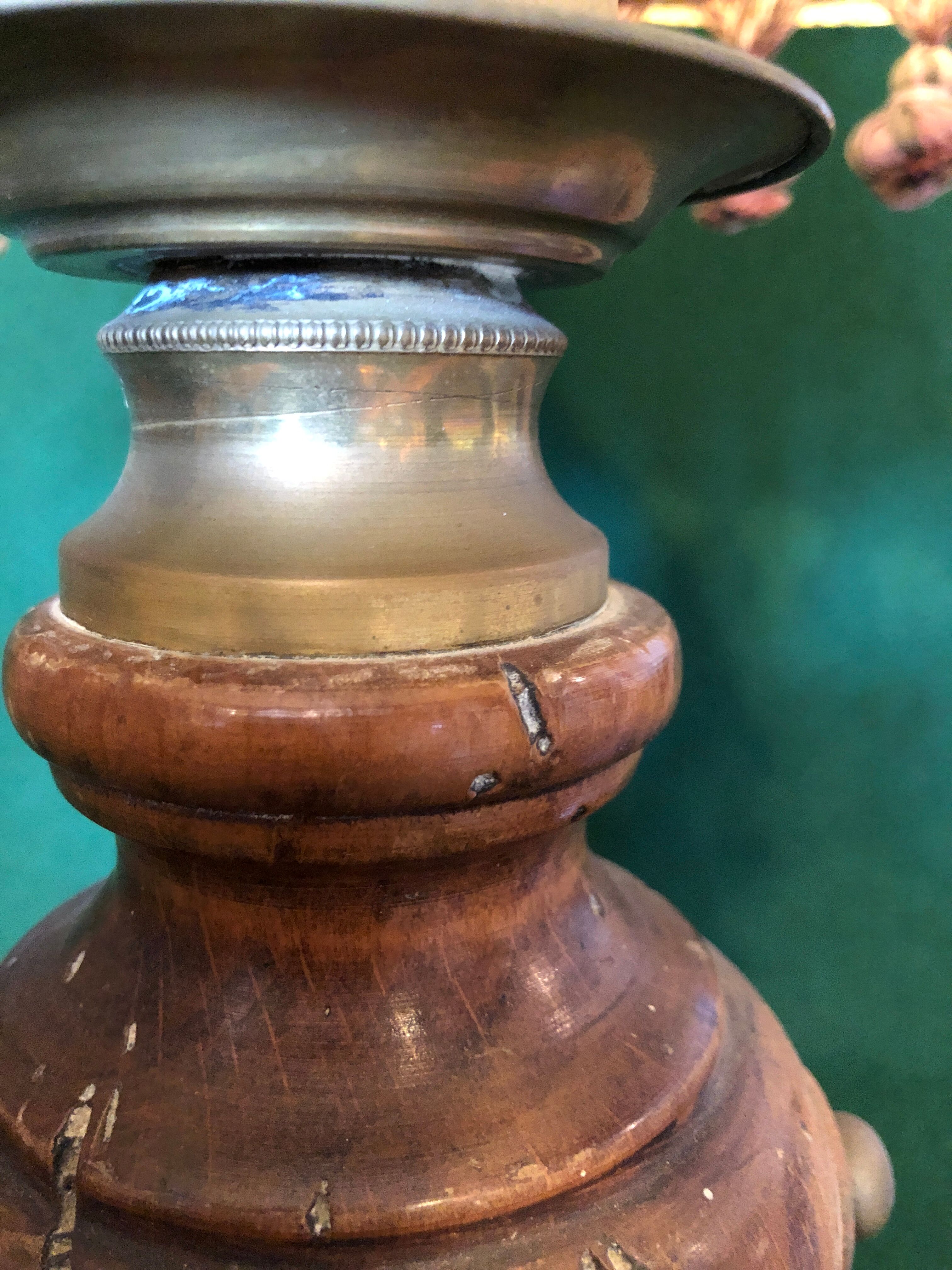 Lamp, vintage pork bladder day offal