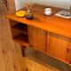 Vintage Scandinavian oak desk "Karl"