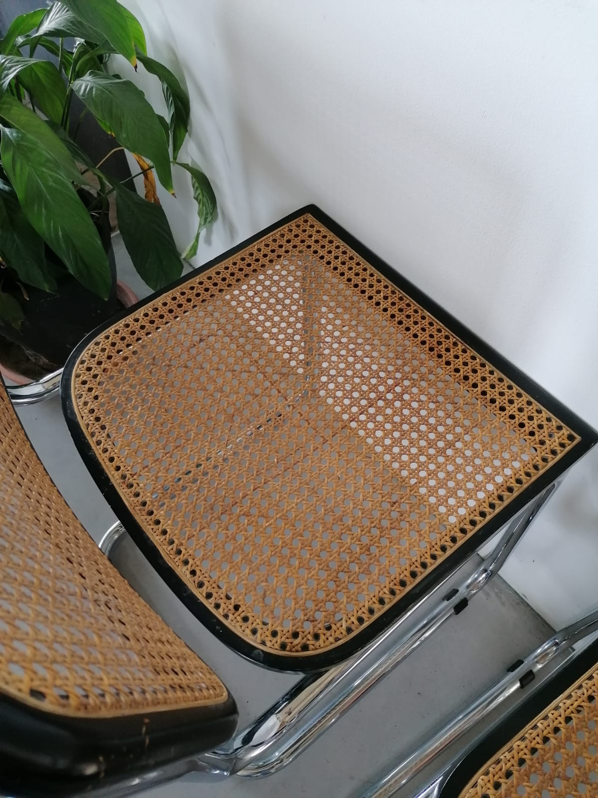 Pair of chairs Marcel Breuer B32