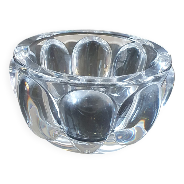 Coupelle, vide poche en cristal de Sèvres