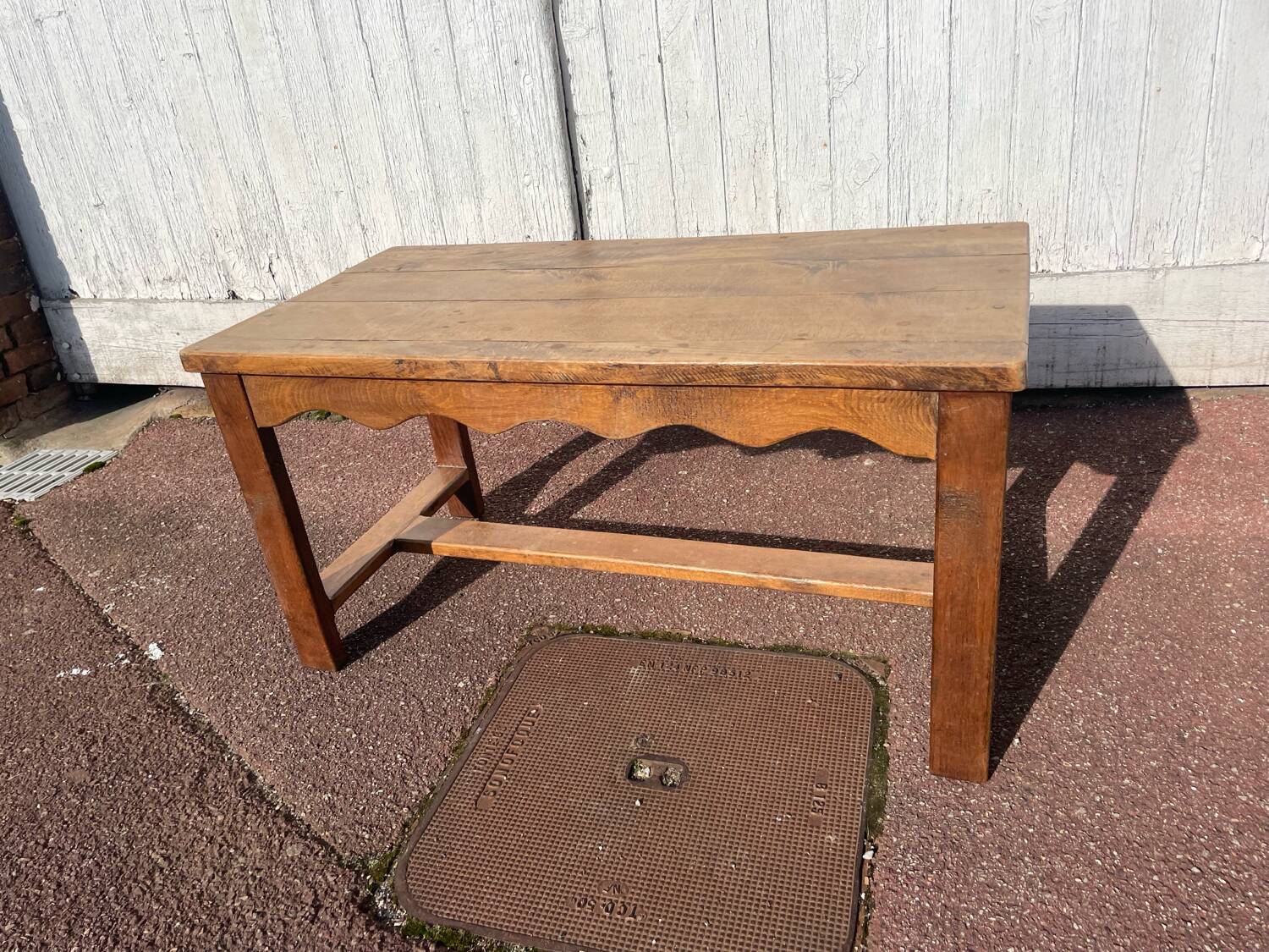 Solid Wood Farmhouse Coffee Table