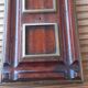 Art Deco inkwell in baccarat crystal, brass and rosewood