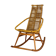 Mid-century rattan rocking chair, 1960s