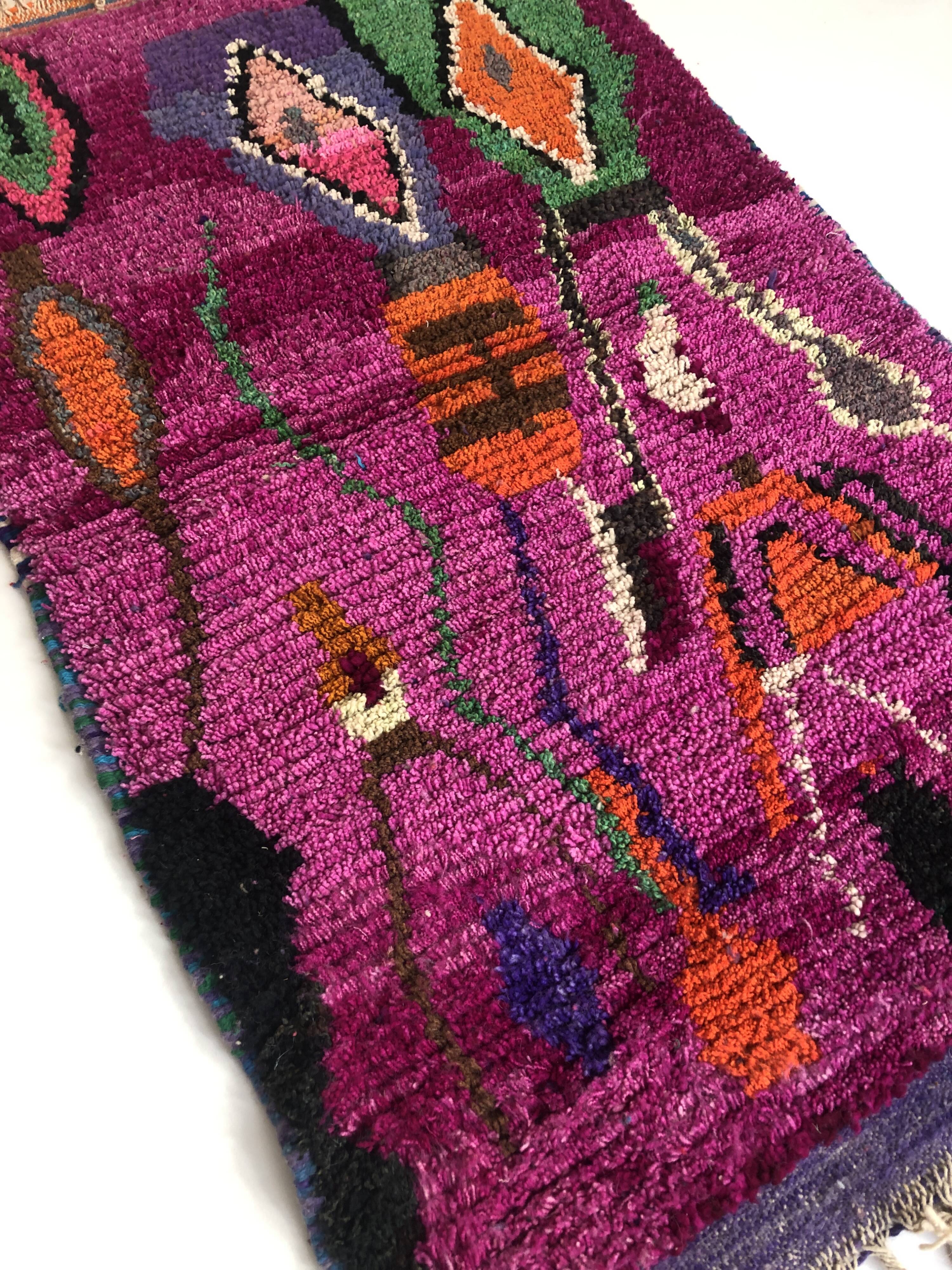 Moroccan Berber carpet Boujaad 1,53x0.97m