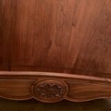 Old walnut bed