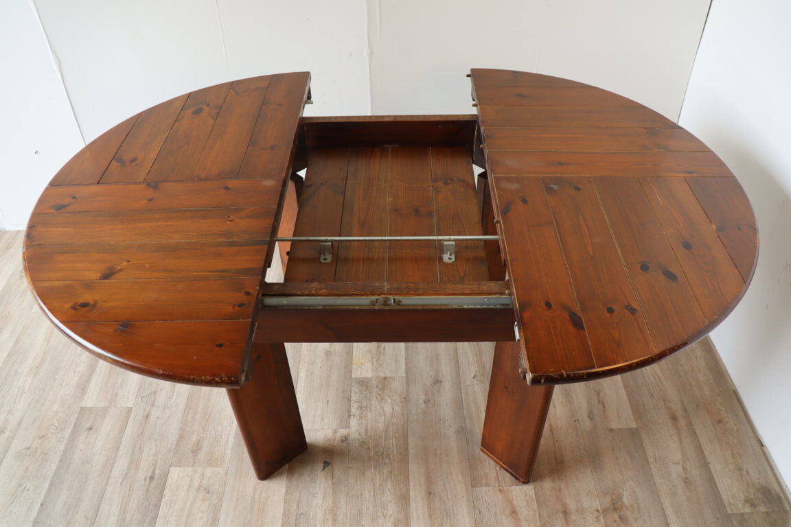 Extendable dining table by Silvio Coppola Fratelli Montina edition, 1970