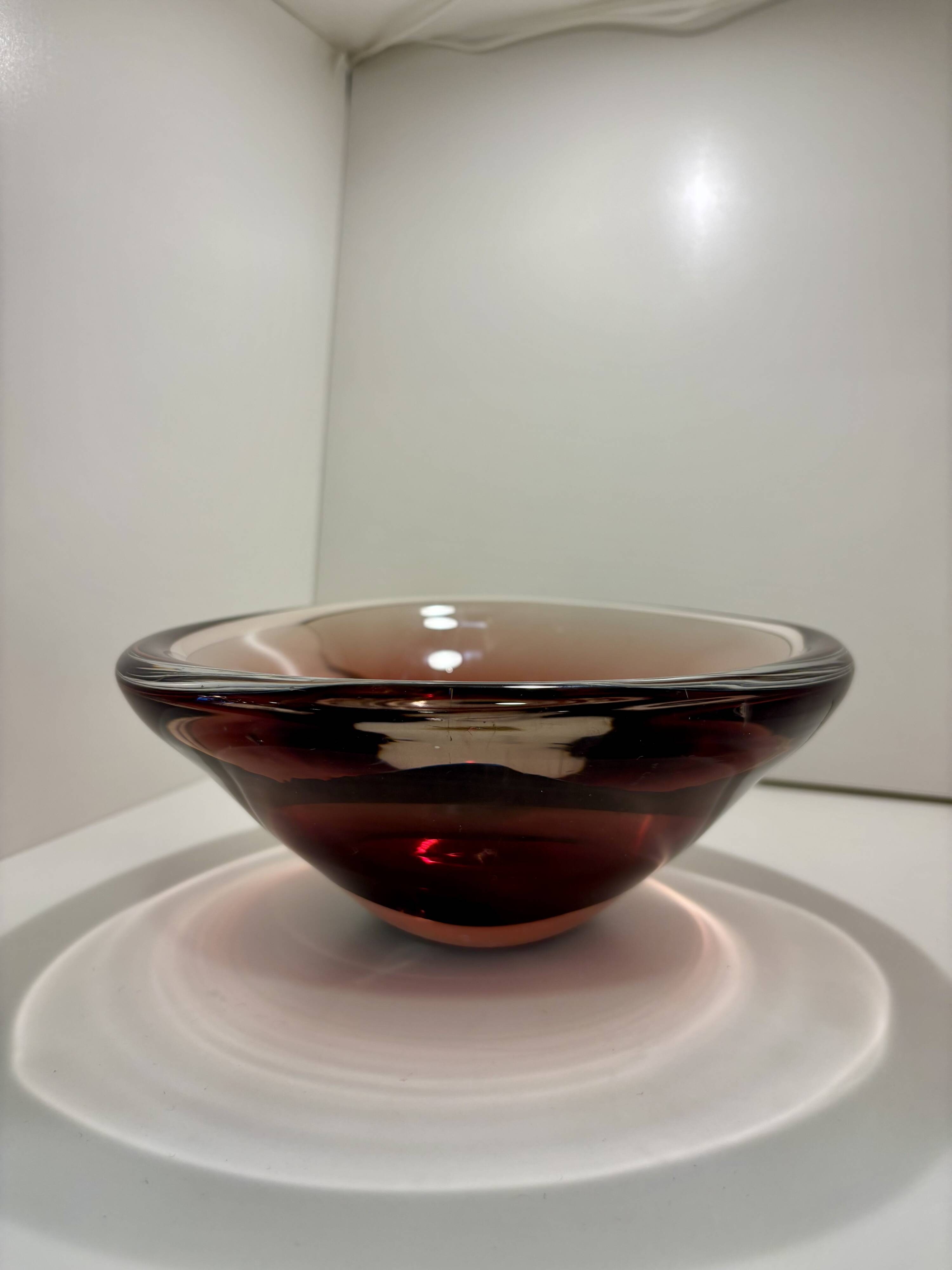 Glass bowl - Sven Palmqvist - Orrefors - Sweden - 1960