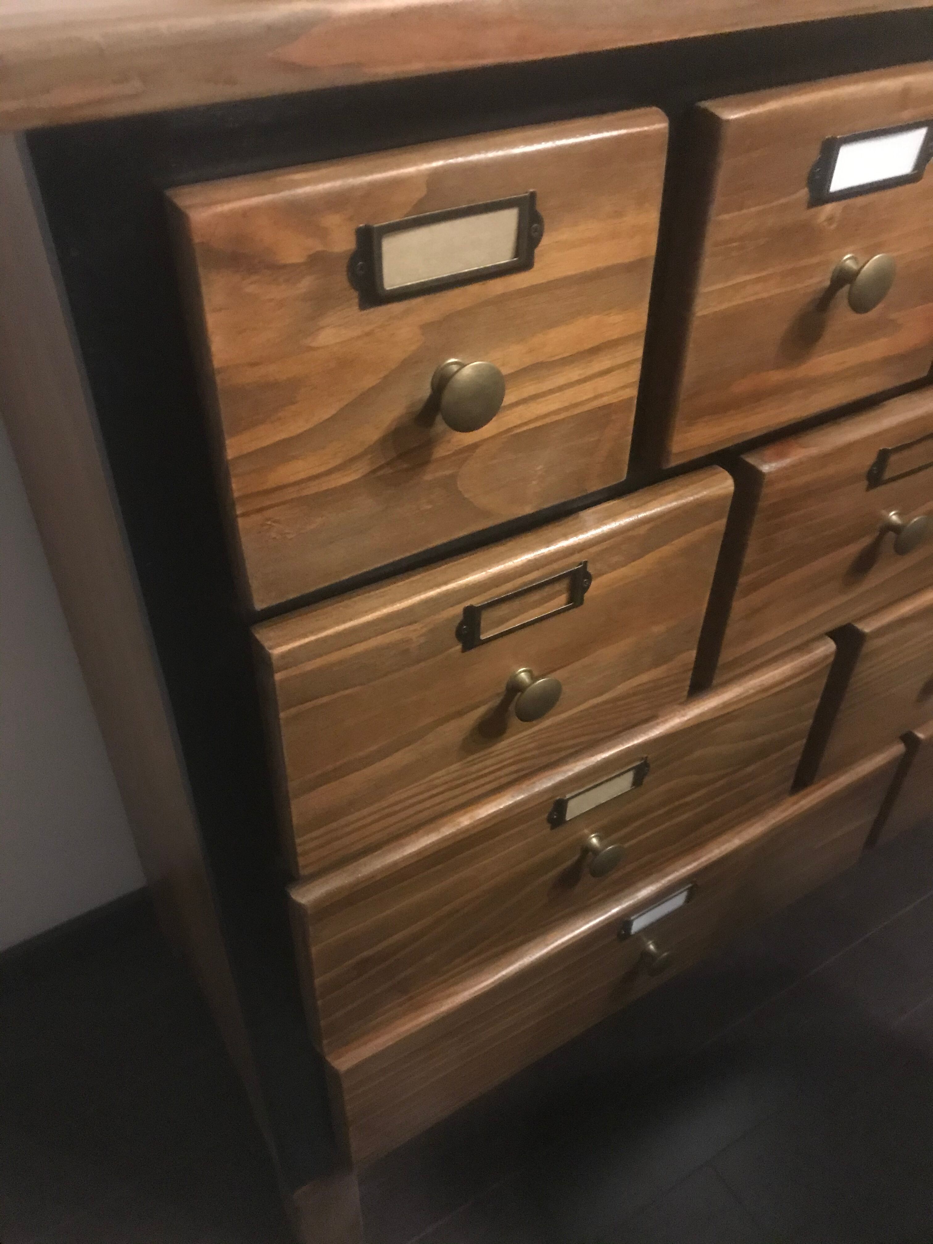 Furniture of haberdashery 14 drawers