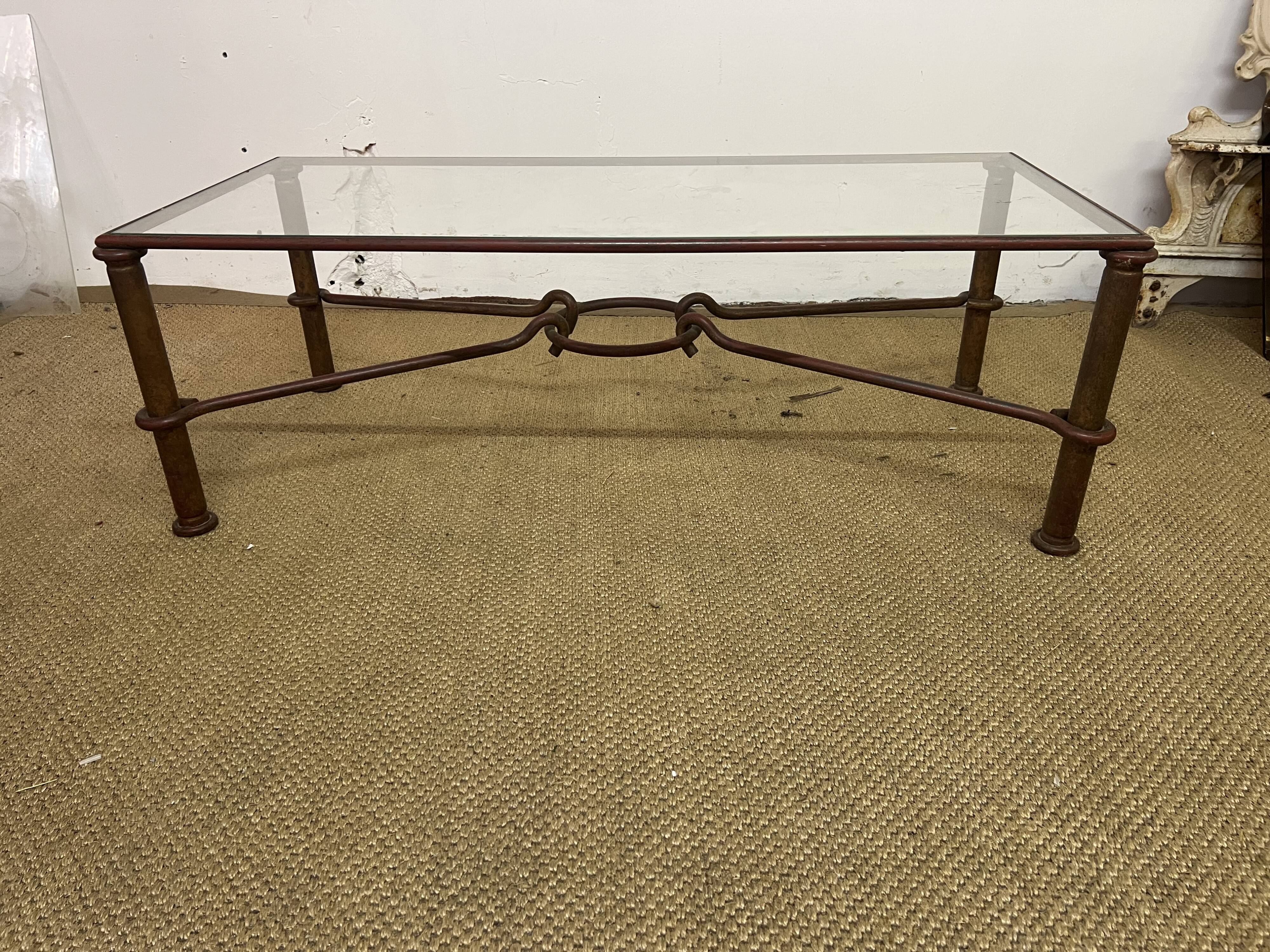 Coffee table by Giovanni Banci for Hermes