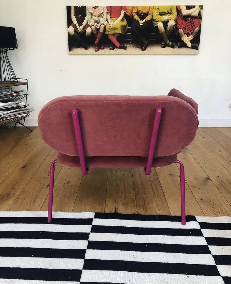 Velvet Chaise Lounge