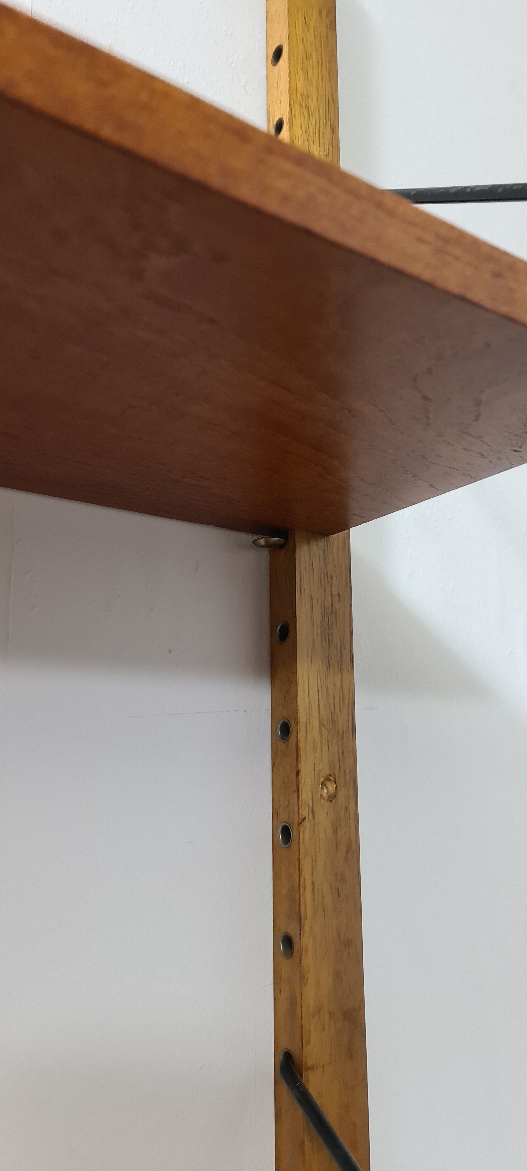 Teak wall unit by Poul Cadovious