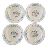 Villeroy & Boch - Série de 4 assiettes creuses - Modèle Délia