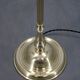 1970s Czechoslovak floor lamp in brass with milky glass shades