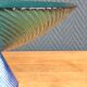 Vintage Glass Blown Fruit Bowl – Blue and Green Design Centrepiece