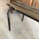 Banc d’école vintage