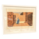 Original Swedish Color Lithograph – “Figure in a Sunlit Desert” by Lars Norrman