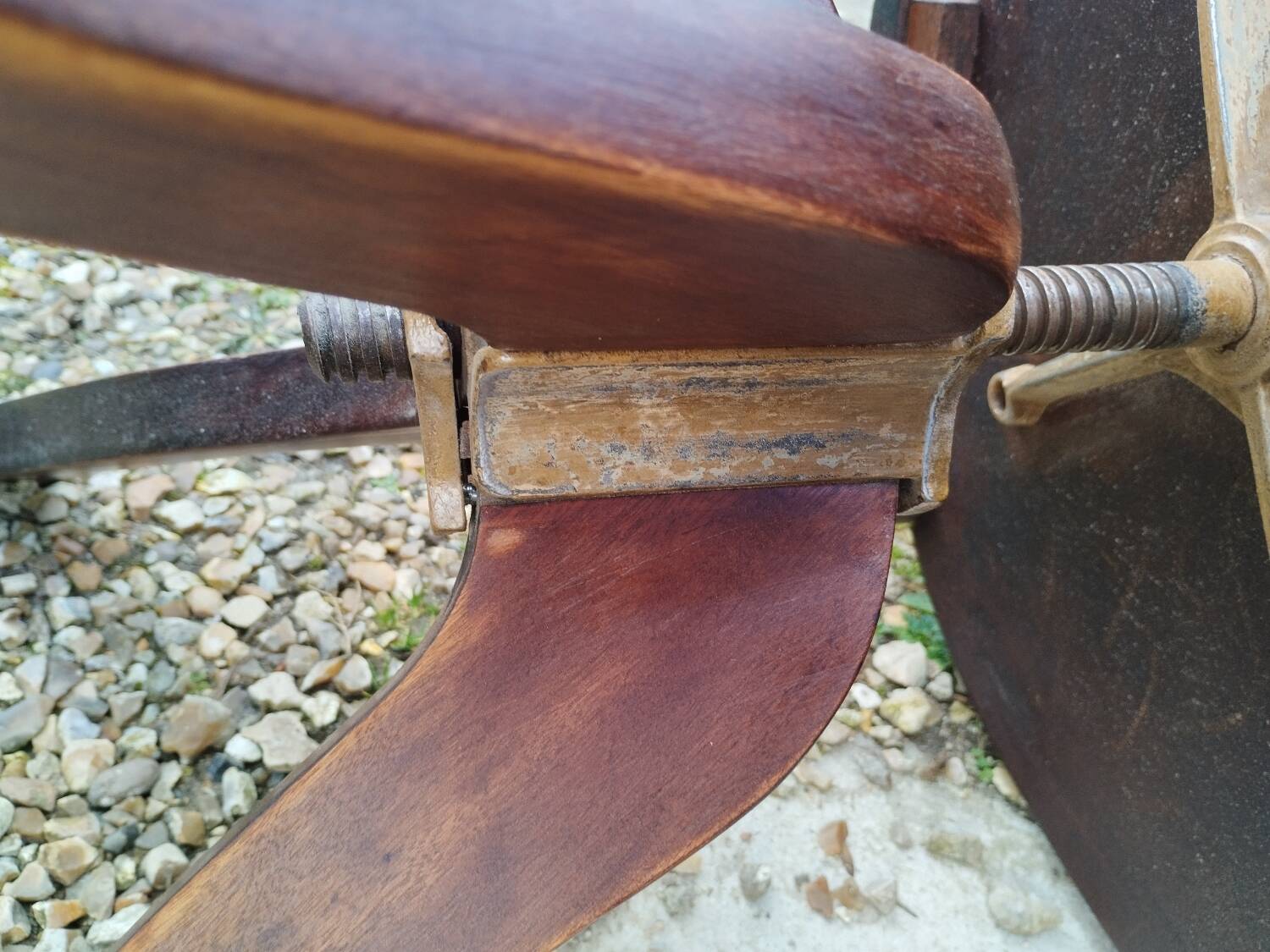 Fauteuil de bureau américain ancien