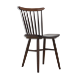 Chaise de salle à manger en hêtre des années 1970, Tchécoslovaquie