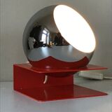 Vintage eye ball lamp design 70s