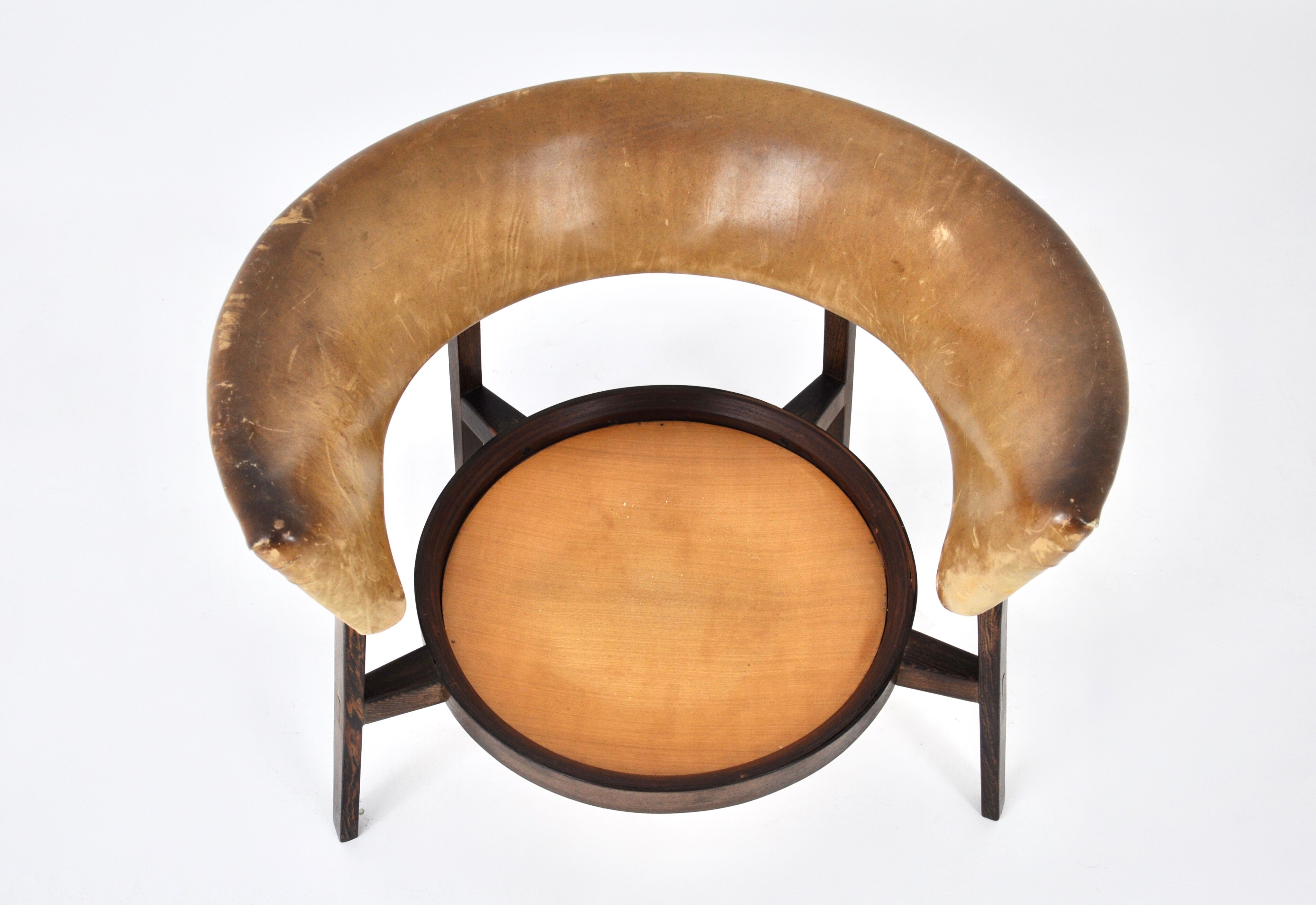 Armchair P28 by Eugenio Gerli for Tecno, 1958