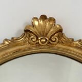 Golden wooden mirror  42x61cm