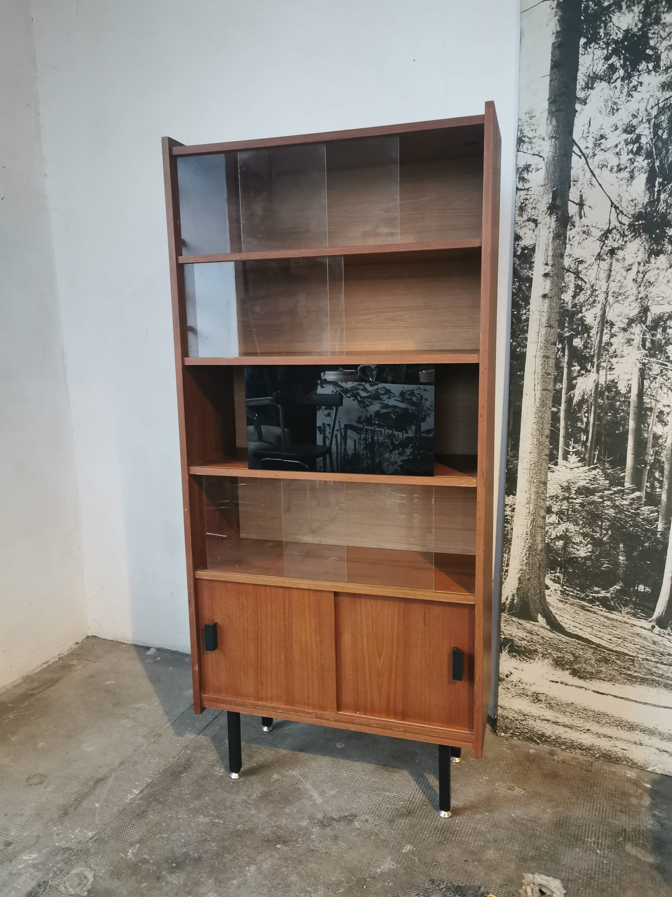 Bookcase, vintage shelf from the 60s