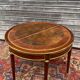 Half moon table in mahogany era Louis XVI XVIII th century