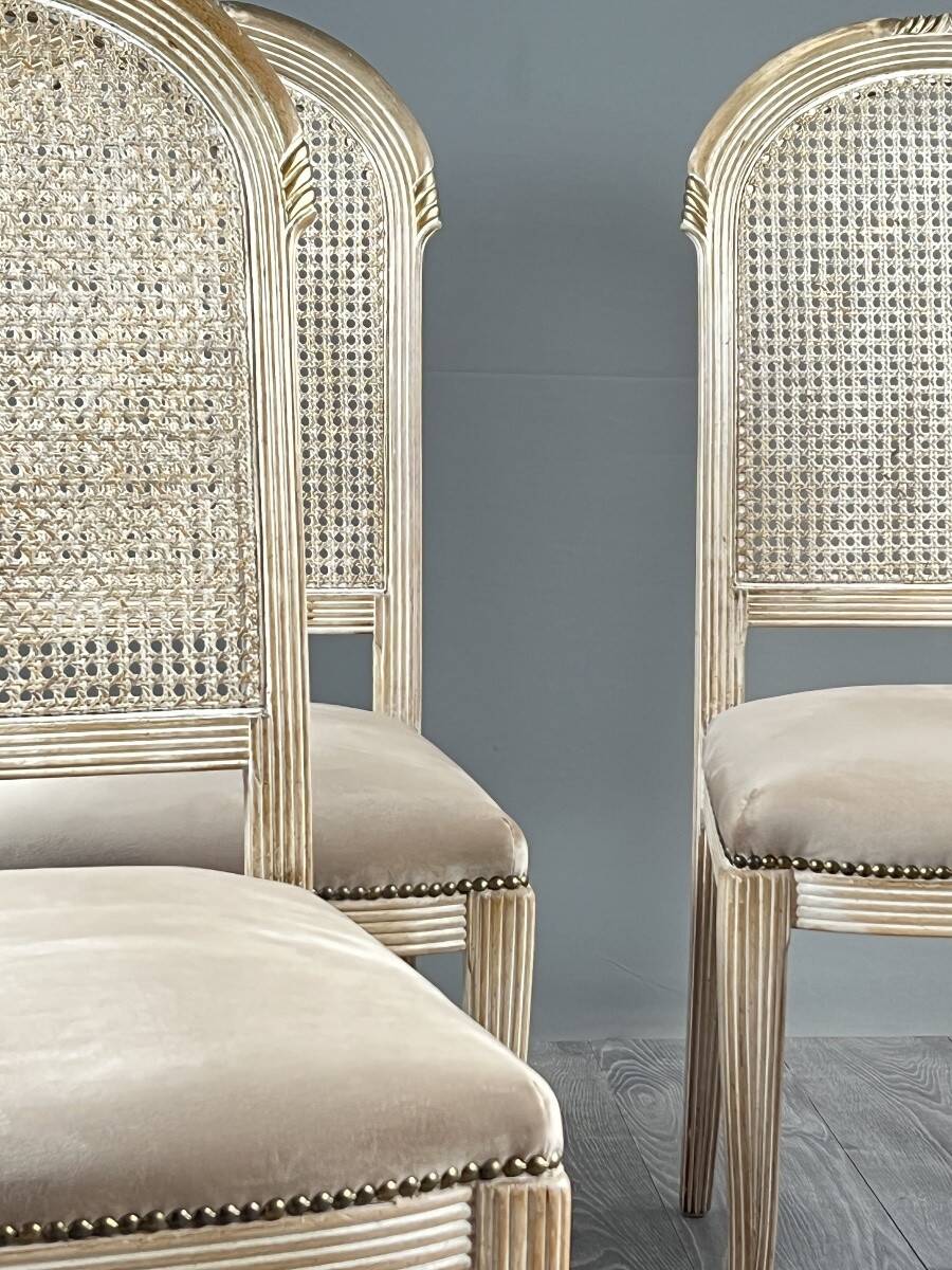 Set of four chairs, 20th Century