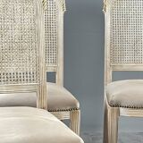 Set of four chairs, 20th Century