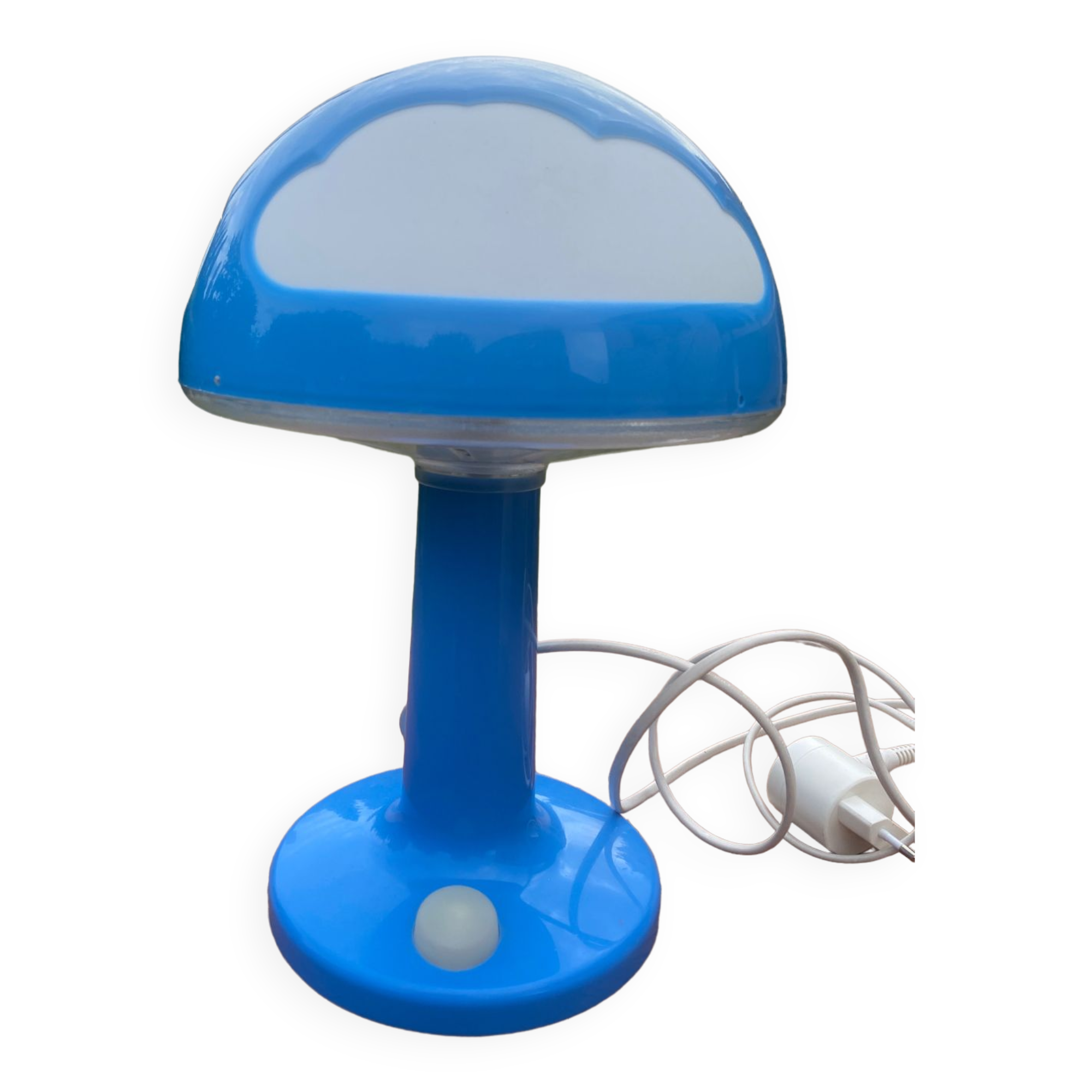 Blue skojig ikea lamp