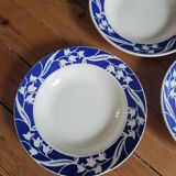 Three Badonviller soup plates