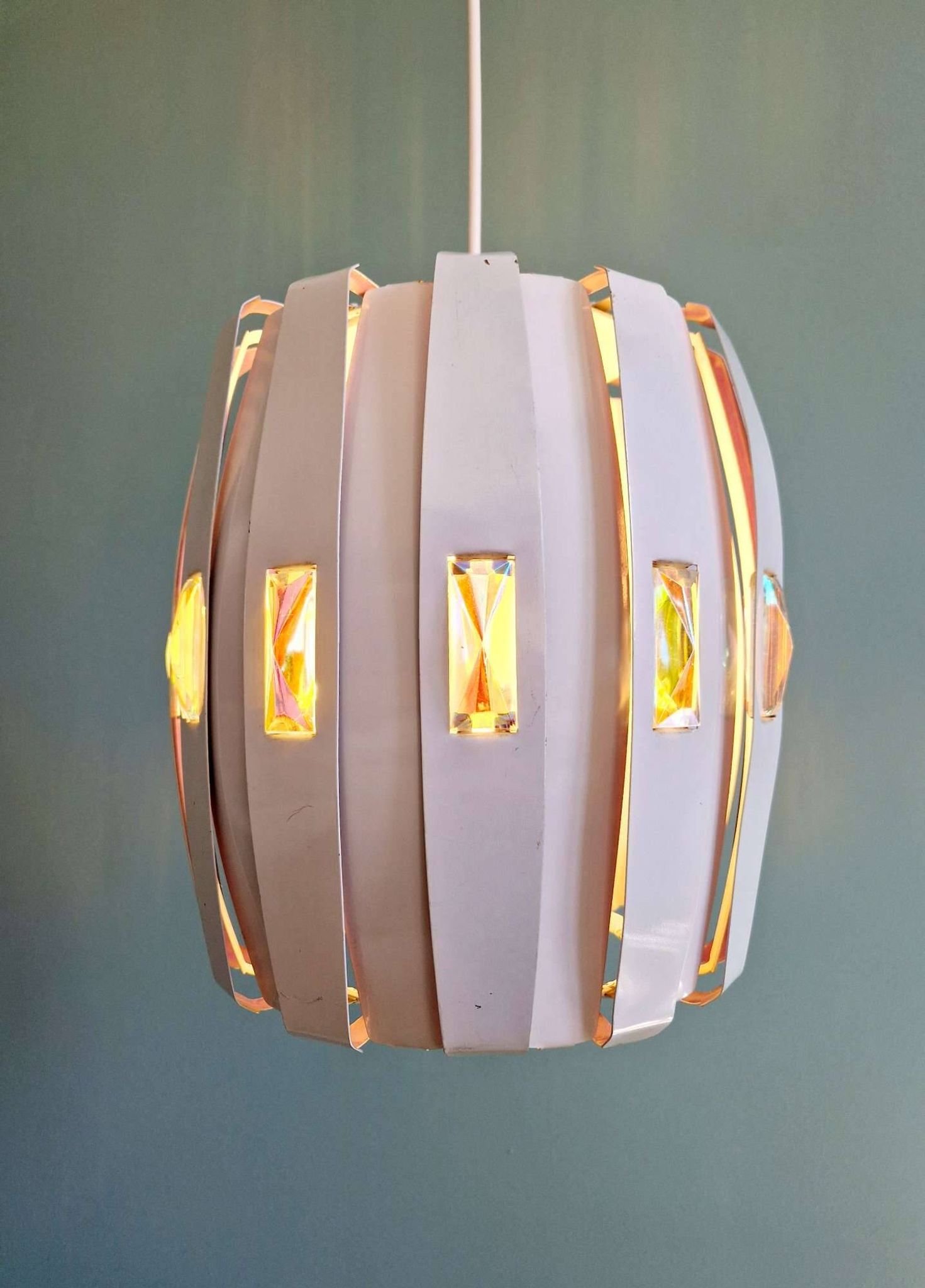 Suspension scandinave, design Werner Schou, 1960-70