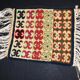 Old small prayer Berber carpet in wool