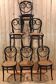 Série 6 chaises Thonet modèle n°2