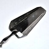 ART DECO pie server in silver metal - geometric decoration 1920-1930