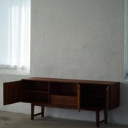Kurt Østervig, buffet bas en teck, VAMO, moderne scandinave du milieu du siècle, années 1960