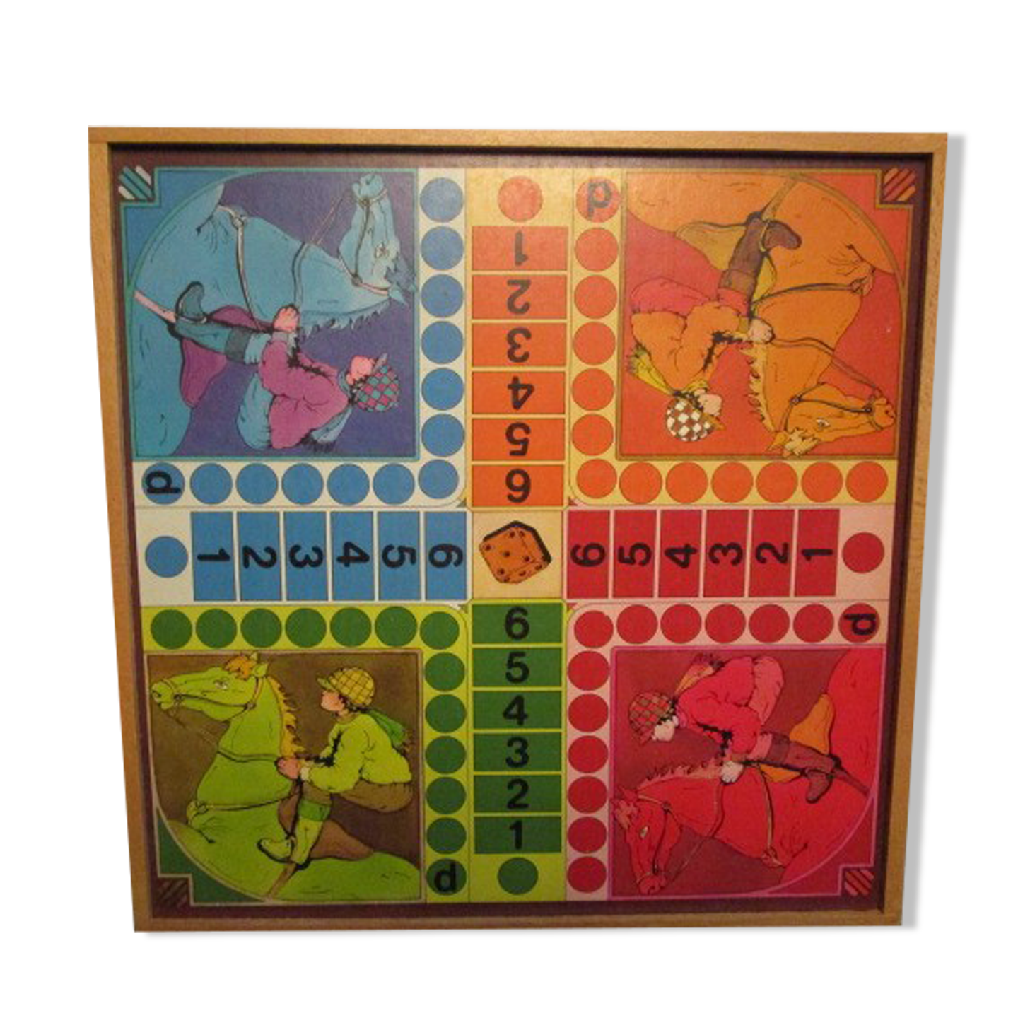 Wooden game box 60