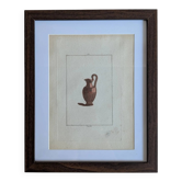 Gravure poterie antique ancienne