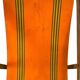 Chaise de jardin pliante vintage orange / chaise de plage