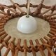 Rattan pendant light