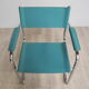 Armchair green leather 80/90