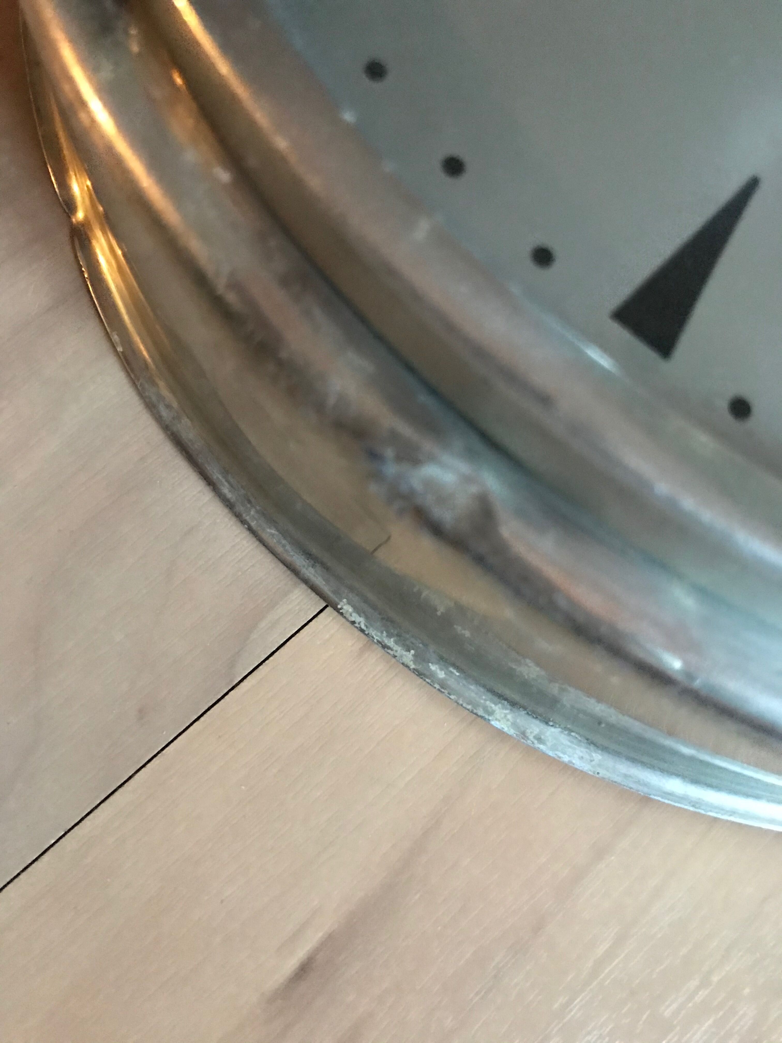 Flash industrial clock