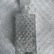 Diamond-tipped glass decanter 1960s/70s
