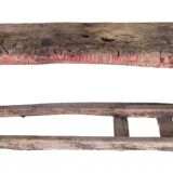 Wooden workbench 40 x 200 cm