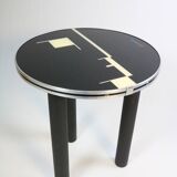 Decorative Side Table, Bauhaus Style, Comtemporary Design, Art Work