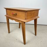 Bedside table feet compass 1950